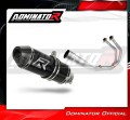 пълна изпускателна система със заглушител DOMINATOR Full System HP3 черен подходящо за мотоциклет Yamaha MT-03 2017 - 2020