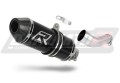 ауспух заглушител DOMINATOR HP3 черен подходящо за мотоциклет Suzuki GSXR 600 K6 K7 2006 - 2007 2