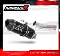 ауспух заглушител DOMINATOR HP3 черен подходящо за мотоциклет Triumph STREET TRIPLE 675 R / S / RS 2013 - 2016