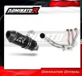 пълна изпускателна система със заглушител DOMINATOR Full System HP3 черен подходящо за мотоциклет Yamaha XSR 900 2016 - 2021 2