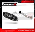 ауспух заглушител DOMINATOR HP3 черен подходящо за мотоциклет Yamaha MT 09 TRACER 900 2015 - 2020
