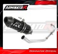 пълна изпускателна система със заглушител DOMINATOR Full System HP3 черен подходящо за мотоциклет Yamaha YZF R125 2008 - 2013