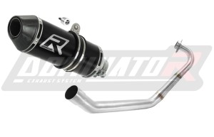 Yamaha YZF R125 2014 - 2018 Пълна система колектор ауспух заглушител HP3 BLACK + dB killer