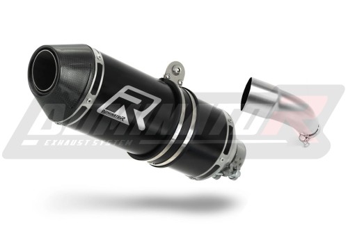ауспух заглушител DOMINATOR HP3 черен подходящо за мотоциклет Yamaha YZF R3 2015 - 2018 2