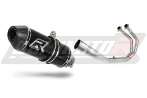 Yamaha YZF-R3 300 2015 - 2018 Пълна система Колектор ауспух заглушител HP3 BLACK + dB killer