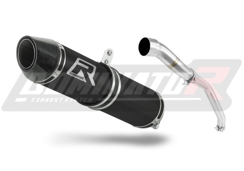 ауспух заглушител DOMINATOR HP2 черен подходящо за мотоциклет Honda CBR 600RR 2003 - 2004
