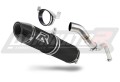 ауспух заглушител DOMINATOR HP2 черен подходящо за мотоциклет Honda CBR 600RR 2005 - 2006