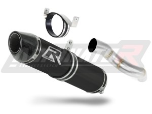 Kawasaki ZX6R 636 2005 - 2006 ауспух заглушител HP2 BLACK + dB killer