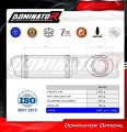 ауспух заглушител DOMINATOR HP2 черен подходящо за мотоциклет Kawasaki ZX6R 636 2007 - 2008 3