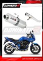 ауспух заглушител DOMINATOR хомологиран овален подходящо за мотоциклет GSF 650 S BANDIT 2005 - 2006 2