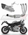 пълна изпускателна система със заглушител DOMINATOR Full System титанов HP8 подходящо за мотоциклет CF MOTO 675 SR-R 2024 - 2026