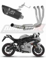 пълна изпускателна система със заглушител DOMINATOR Full System HP8 черен подходящо за мотоциклет CF MOTO 675 SR-R 2024 - 2026