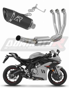 CF MOTO 675 SR-R 2024 - 2026 Full system Колектор ауспух заглушител HP8 BLACK + dB killer