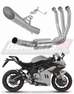 CF MOTO 675 SR-R 2024 - 2026 Пълна система Колектор ауспух заглушител GP3