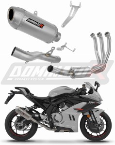 CF MOTO 675 SR-R 2024 - 2026 Цялостна система Изпускателен колектор ауспух S6 + dB killer