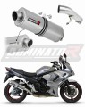 ауспух заглушител DOMINATOR хомологиран овален подходящо за мотоциклет Suzuki GSX 1250 FA 2010 - 2016