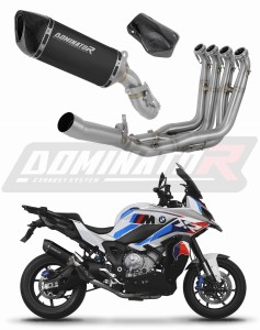 BMW M1000XR 2020 - 2026 Цялостна система Колектор ауспух заглушител HP6 BLACK + dB killer