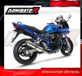 ауспух заглушител DOMINATOR хомологиран кръгъл подходящо за мотоциклет GSF 650 S BANDIT 2005 - 2006 4