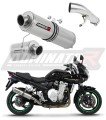 ауспух заглушител DOMINATOR хомологиран кръгъл подходящо за мотоциклет GSF 650 BANDIT 2007 - 2016
