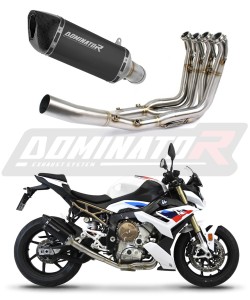 BMW S1000R 2021 - 2026 Цялостна система Колектор ауспух заглушител HP6 BLACK + dB killer