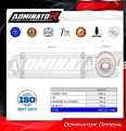 ауспух заглушител DOMINATOR хомологиран овален подходящо за мотоциклет GSF 1200 BANDIT 1996 - 2000 2