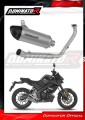 пълна изпускателна система със заглушител DOMINATOR Full System титанов HP8 подходящо за мотоциклет Yamaha MT 125 2021 - 2024 2