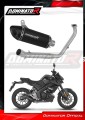 пълна изпускателна система със заглушител DOMINATOR Full System HP8 черен подходящо за мотоциклет Yamaha MT 125 2021 - 2024 2