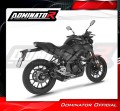 пълна изпускателна система със заглушител DOMINATOR Full System HP8 черен подходящо за мотоциклет Yamaha MT 125 2021 - 2024 4