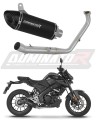 пълна изпускателна система със заглушител DOMINATOR Full System HP8 черен подходящо за мотоциклет Yamaha MT 125 2024 - 2026