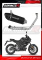 пълна изпускателна система със заглушител DOMINATOR Full System HP8 черен подходящо за мотоциклет Yamaha MT 125 2024 - 2026 2