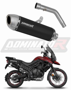 Triumph Tiger 800 XCA 2018 - 2020 изпускателна система ауспух S6 BLACK + dB killer