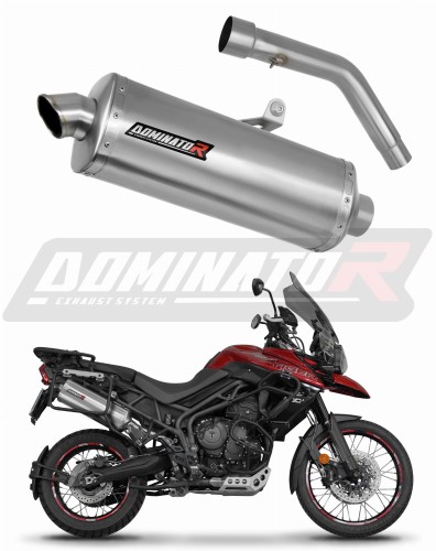 ауспух заглушител DOMINATOR P7 подходящо за мотоциклет Triumph Tiger 800 XCA 2018 - 2020