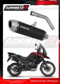 ауспух заглушител DOMINATOR S6 черен подходящо за мотоциклет Triumph Tiger 800 XCA 2018 - 2020 2