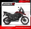 ауспух заглушител DOMINATOR S6 черен подходящо за мотоциклет Triumph Tiger 800 XCA 2018 - 2020 5