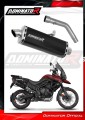 ауспух заглушител DOMINATOR P7 черен подходящо за мотоциклет Triumph Tiger 800 XCA 2018 - 2020 2