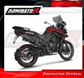 ауспух заглушител DOMINATOR P7 черен подходящо за мотоциклет Triumph Tiger 800 XCA 2018 - 2020 4