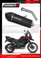 ауспух заглушител DOMINATOR HP7 черен подходящо за мотоциклет Triumph Tiger 800 XCA 2018 - 2020 2