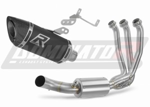 CF MOTO 675 NK 2024 - 2026 Цяла изпускателна система Колектор ауспух заглушител HP8 BLACK + dB killer