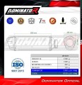 пълна изпускателна система със заглушител DOMINATOR Full System S6 подходящо за мотоциклет CF MOTO 675 NK 2024 - 2026 3