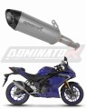 ауспух заглушител DOMINATOR титанов HP8 подходящо за мотоциклет Yamaha YZF-R3 2025 - 2026