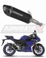ауспух заглушител DOMINATOR HP8 черен подходящо за мотоциклет Yamaha YZF-R3 2025 - 2026