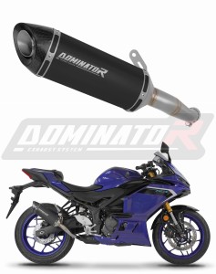 Yamaha YZF-R3 2025 - 2026 ауспух заглушител HP8 BLACK + dB killer