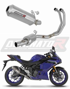 Yamaha YZF-R3 2025 - 2026 Пълна система Колектор ауспух заглушител OV G2 EX + dB killer