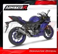 пълна изпускателна система със заглушител DOMINATOR Full System титанов HP8 подходящо за мотоциклет Yamaha YZF-R3 2025 - 2026 4