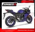 пълна изпускателна система със заглушител DOMINATOR Full System HP8 черен подходящо за мотоциклет Yamaha YZF-R3 2025 - 2026 4
