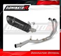 пълна изпускателна система със заглушител DOMINATOR Full System HP8 черен подходящо за мотоциклет Yamaha YZF-R3 2025 - 2026 3