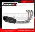 пълна изпускателна система със заглушител DOMINATOR Full System HP5 черен подходящо за мотоциклет Yamaha MT 09 Tracer 900 / GT 2015 - 2020 2