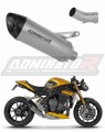 ауспух заглушител DOMINATOR титанов HP8 подходящо за мотоциклет Triumph Speed Triple 1200 RS / RR 2021 - 2024