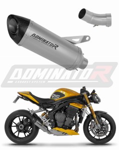 Triumph Speed Triple 1200 RS / RR 2021 - 2024 ауспух заглушител титаниев HP8 + dB killer