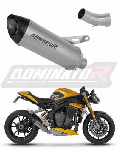 ауспух заглушител DOMINATOR титанов HP8 подходящо за мотоциклет Triumph Speed Triple 1200 RS / RR 2021 - 2024